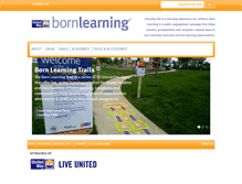 Tablet Screenshot of bornlearning.org